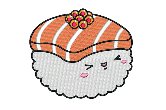 A cute embroidery ghost