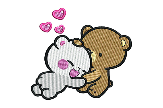 Love design for embroidery lovers