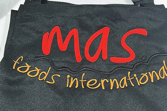 A green dragon embroidery design