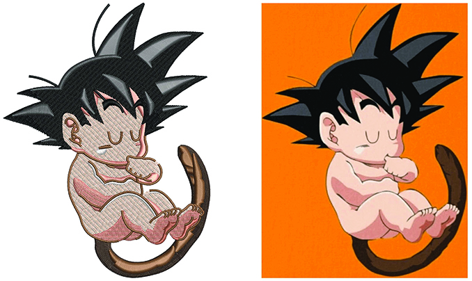 anime-design A lion embroidery design