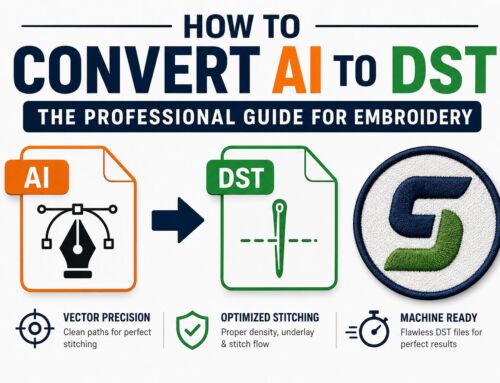 How to Convert AI to DST for Embroidery: The Professional Guide