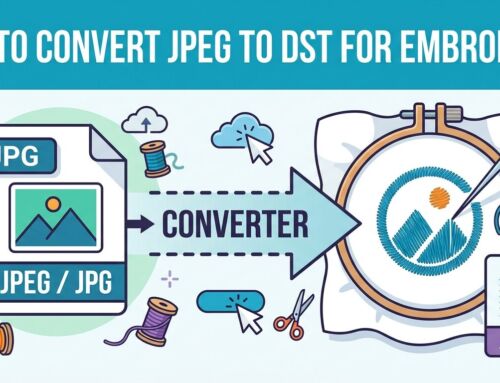 How to Convert JPG to DST for Embroidery: The Ultimate Guide