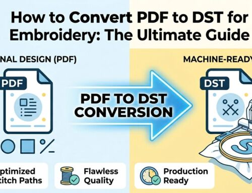 How to Convert PDF to DST for Flawless Embroidery: The Ultimate Guide